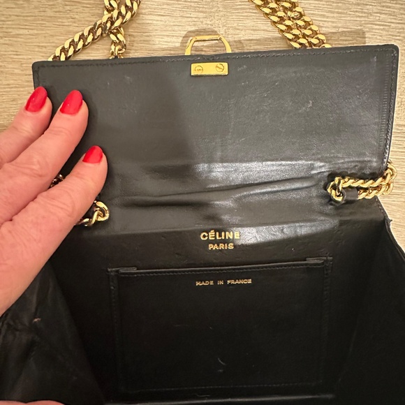 Celine satin clutch - Picture 3 of 3